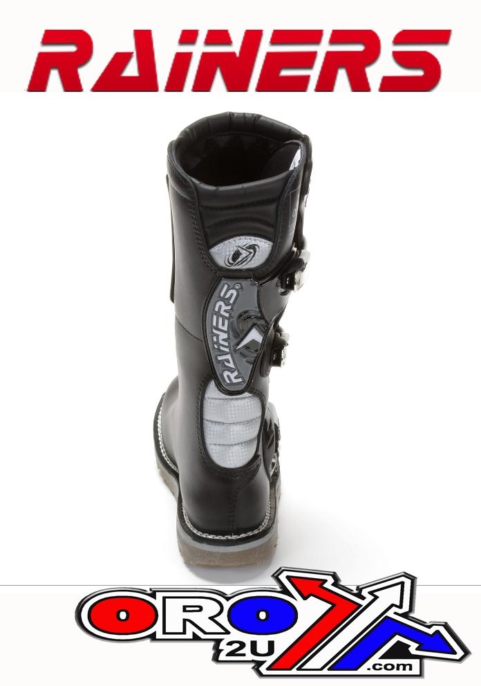 TRIAL BOOT BLACK US 10 RAINERS 3029N44