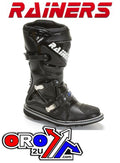 ATV BOOTS BLACK US 7 RAINERS 73041