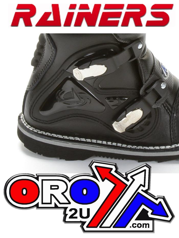ATV BOOTS BLACK US 7 RAINERS 73041