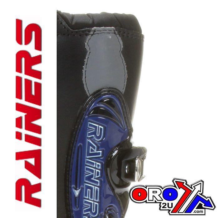 ATV BOOTS BLACK US 7 RAINERS 73041