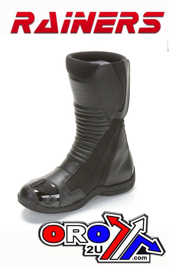 BOOTS BLACK 974 US 8 RAINERS, WATERPROOF ROAD / STREET, 974EBD42