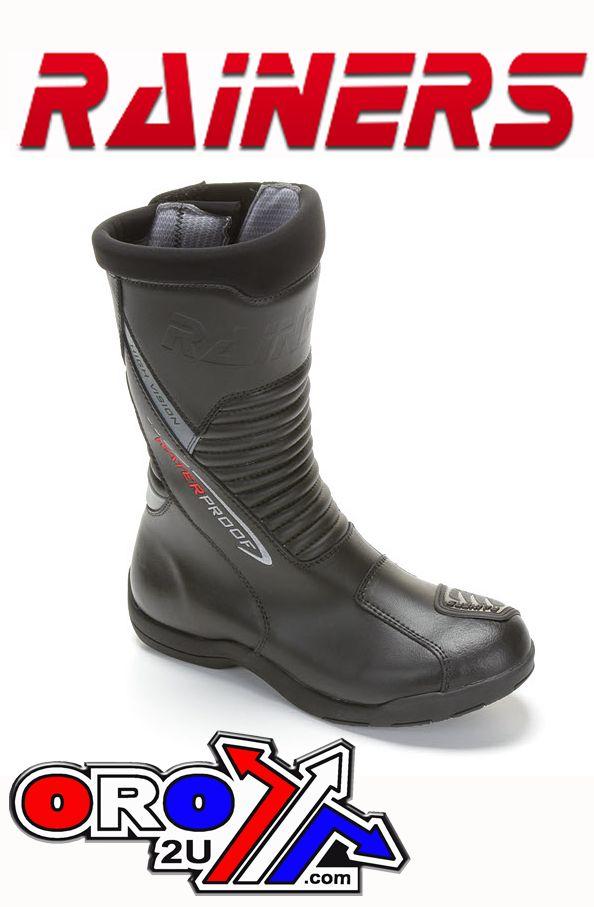 BOOTS BLACK 974 US 11 RAINERS, WATERPROOF ROAD / STREET, 974EBD45