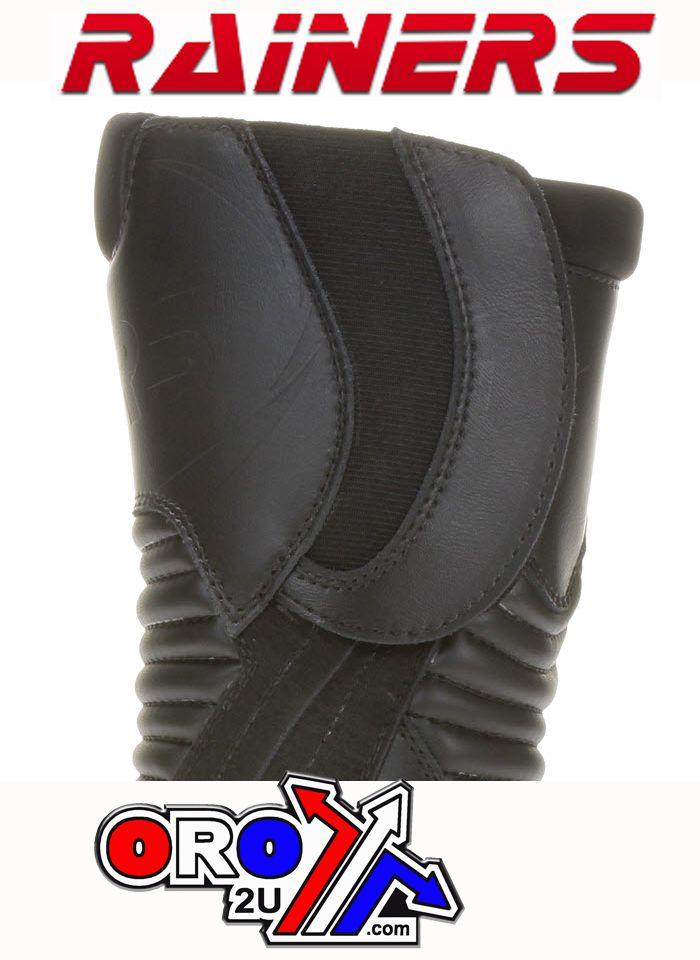 BOOTS BLACK 974 US 12 RAINERS, WATERPROOF ROAD / STREET, 974EBD46