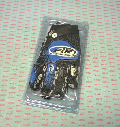 ADULT SCHOOL BOY GLOVES - SIZE 9 M - BLUE