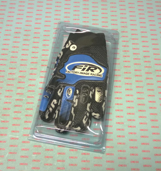 ADULT SCHOOL BOY GLOVES - SIZE 9 M - BLUE