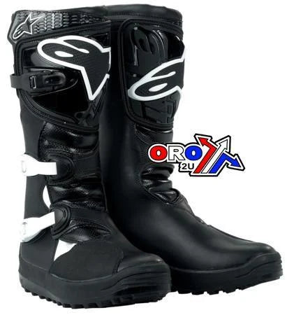 N.L.A OFFER 99-003.09BK, NO-STOP TRIALS BOOT 43, ALPINESTARS TRIALS BOOTS