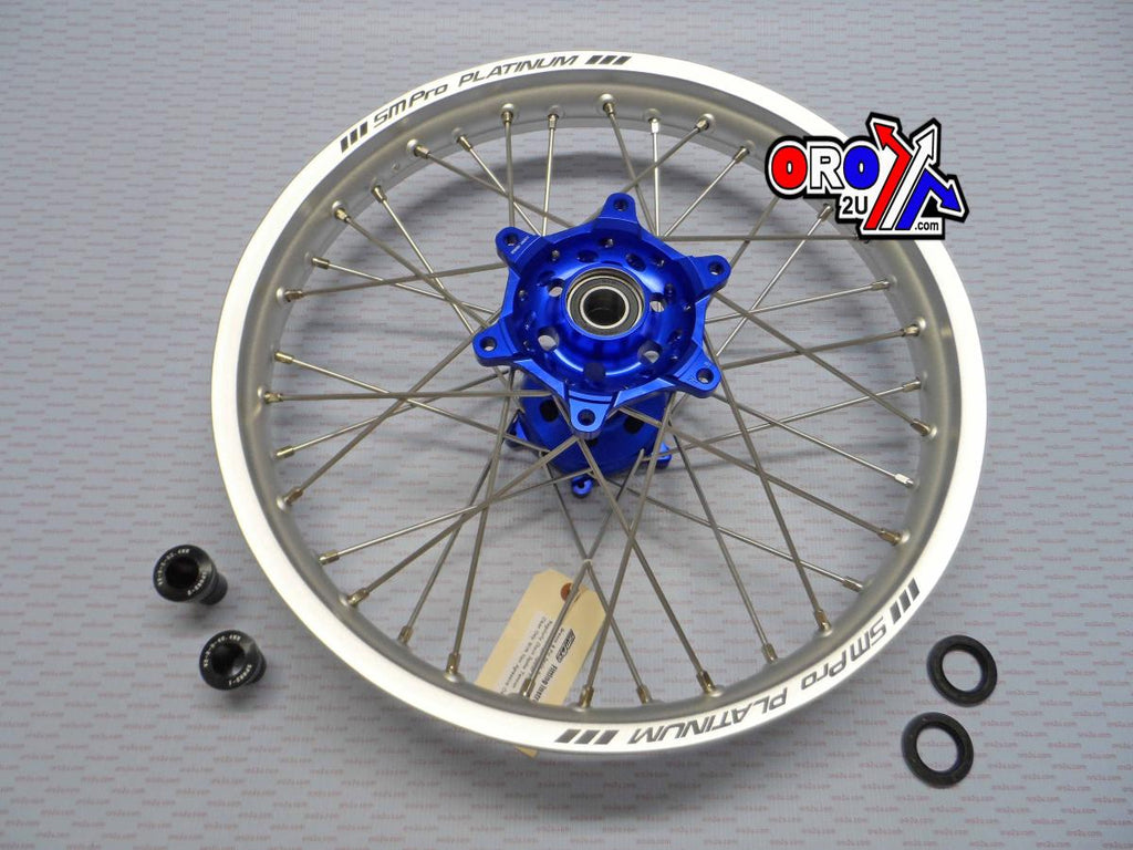 19x2.15 WHEEL YAM SI/BE RACE, HUB BLUE, RIM SILVER, SM PRO RACE SP08204810099