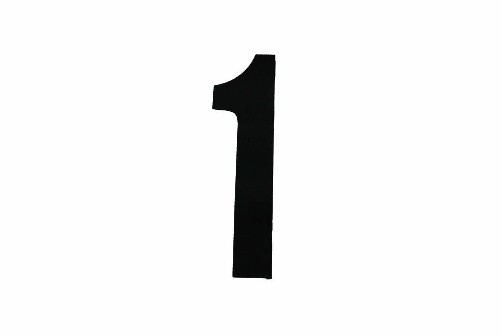 1 BLACK 8No.20cm. EACH