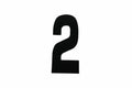 2 BLACK 8No.20cm. EACH