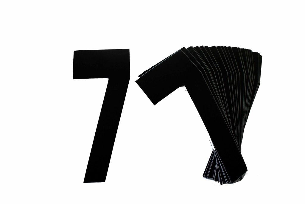 7 BLACK 8No.20cm. PACK