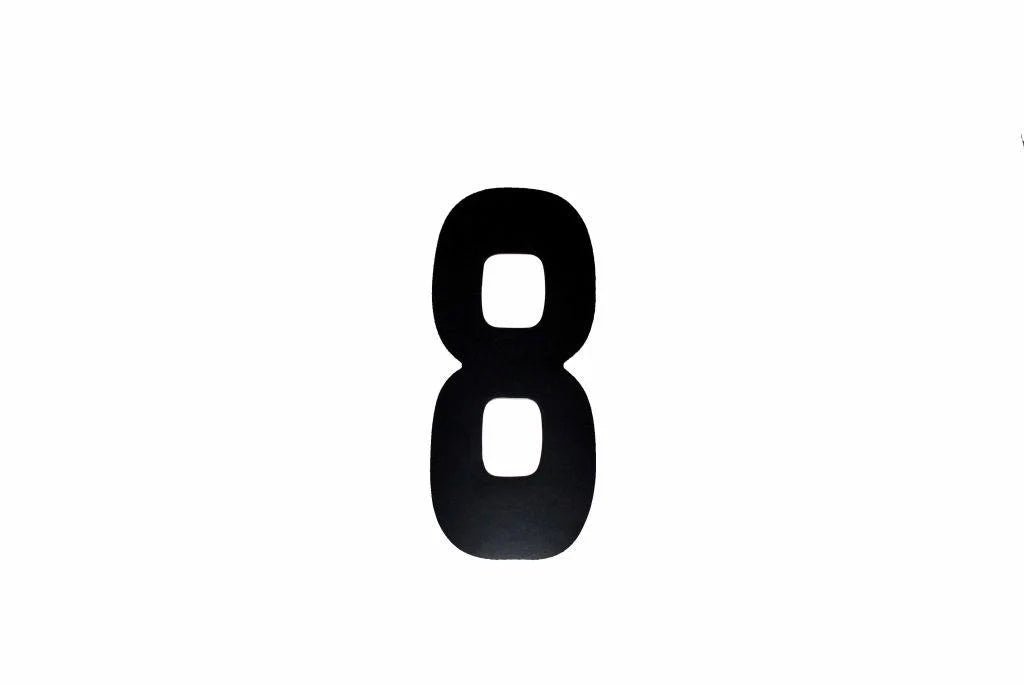 8 BLACK 8No.20cm. EACH