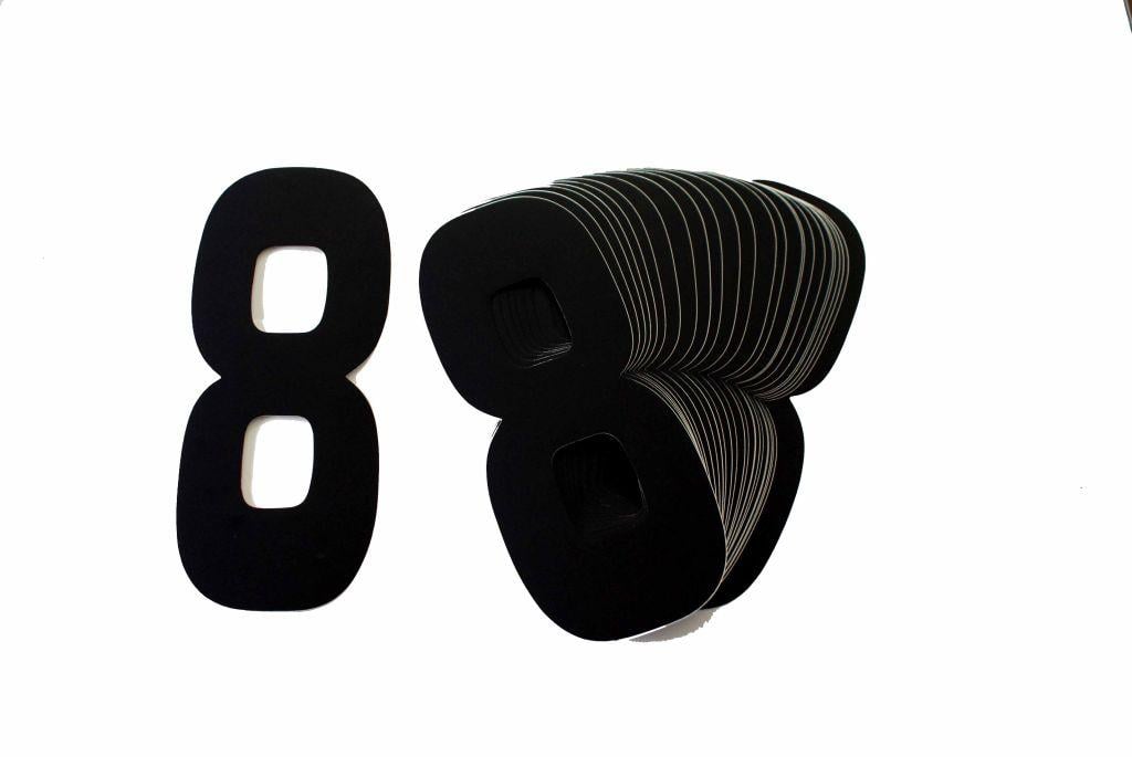 8 BLACK 8No.20cm. PACK