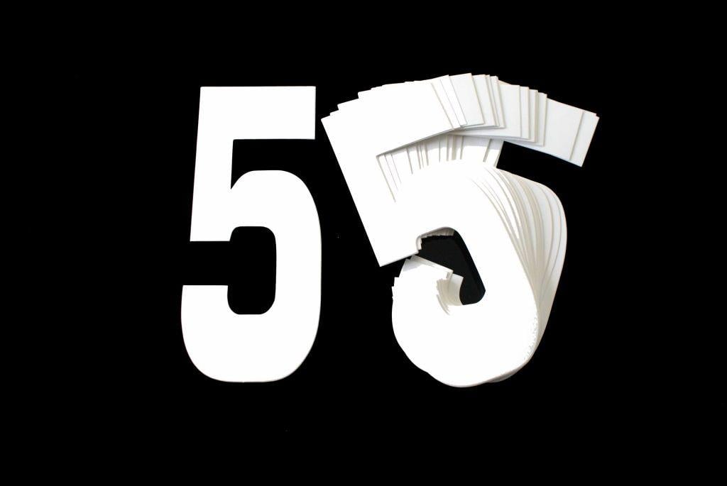 5 WHITE 8No.20cm. PACK