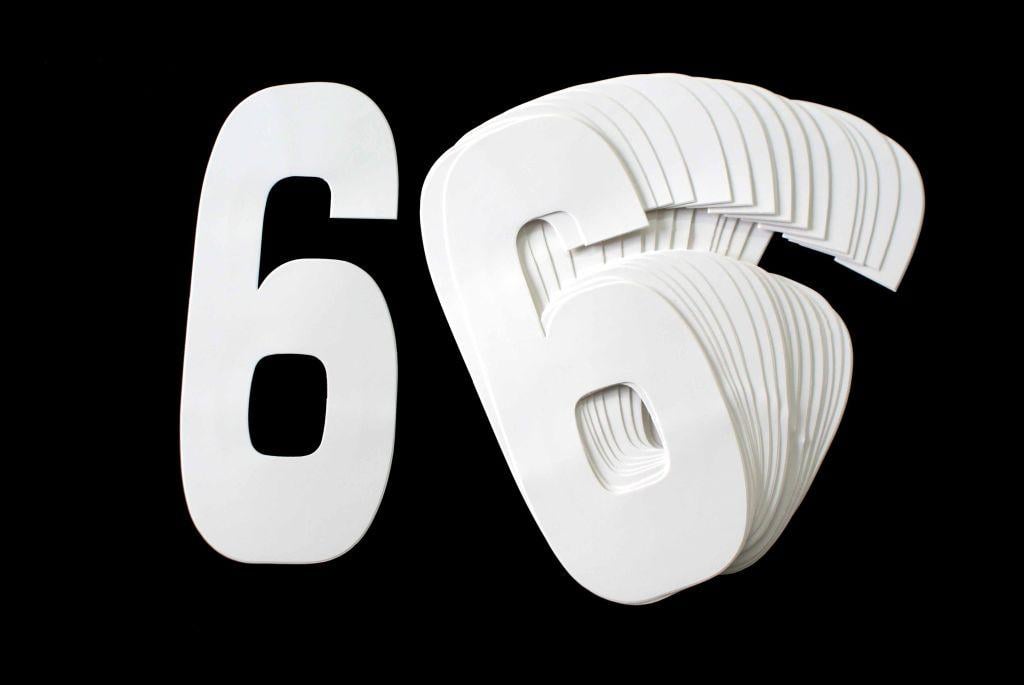 6/9 WHITE 8No.20cm. PACK