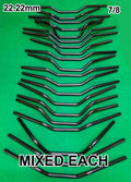 £5.50+VAT CLASSIC HANDLEBARS BLACK, ROAD MIXED STYLE'S > 7/8''22.22mm