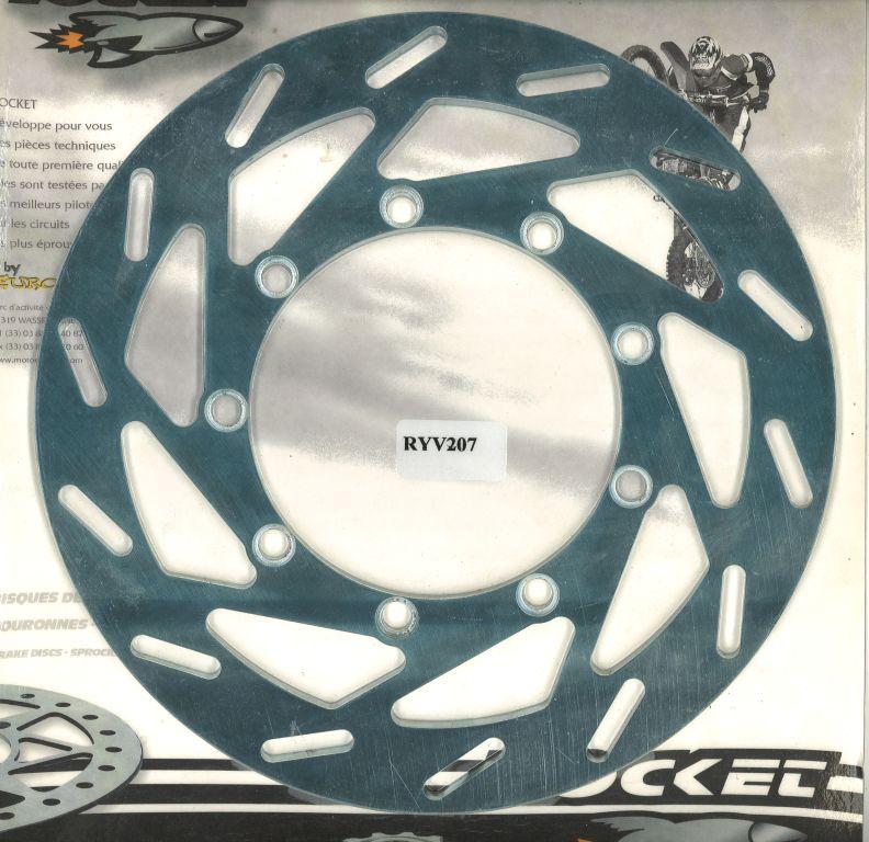 FRONT DISC BRAKE 89-92 KLR650, MOTO-MASTER RYV207