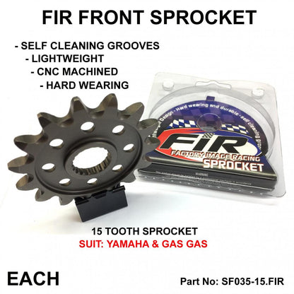 FRONT SPROCKET GROOVE & LIGHT JRF1590, JTF1590.1.15