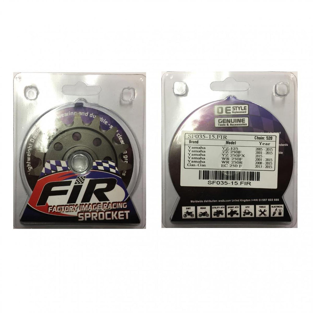 FRONT SPROCKET GROOVE & LIGHT JRF1590, JTF1590.1.15