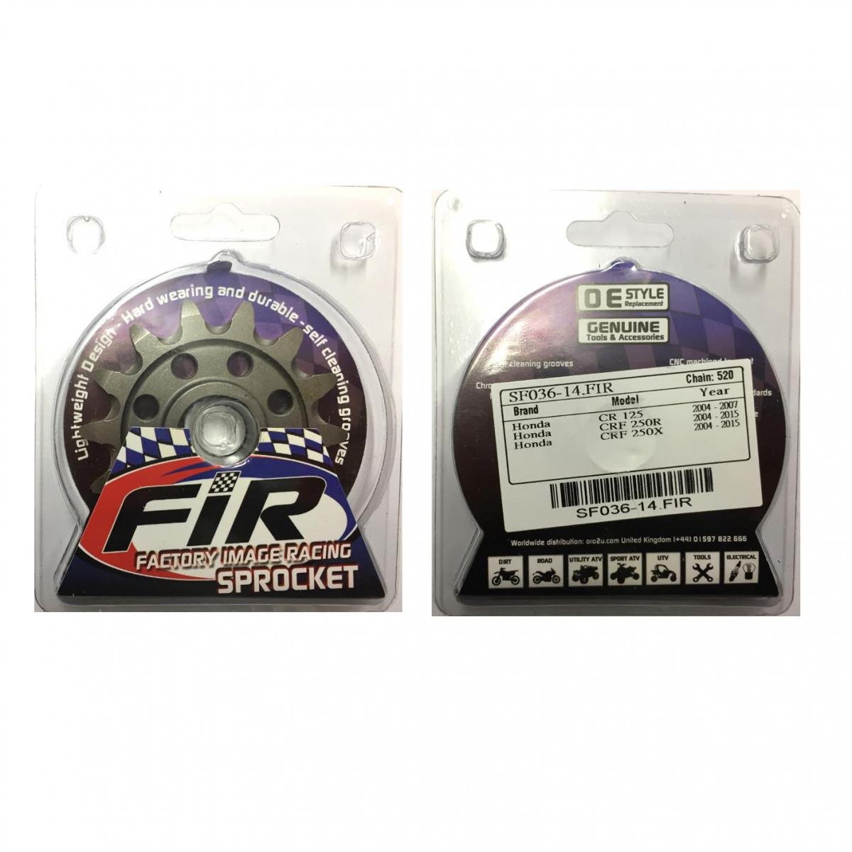 FRONT SPROCKET GROOVE & LIGHT JTF1323, JTF1323.1.14