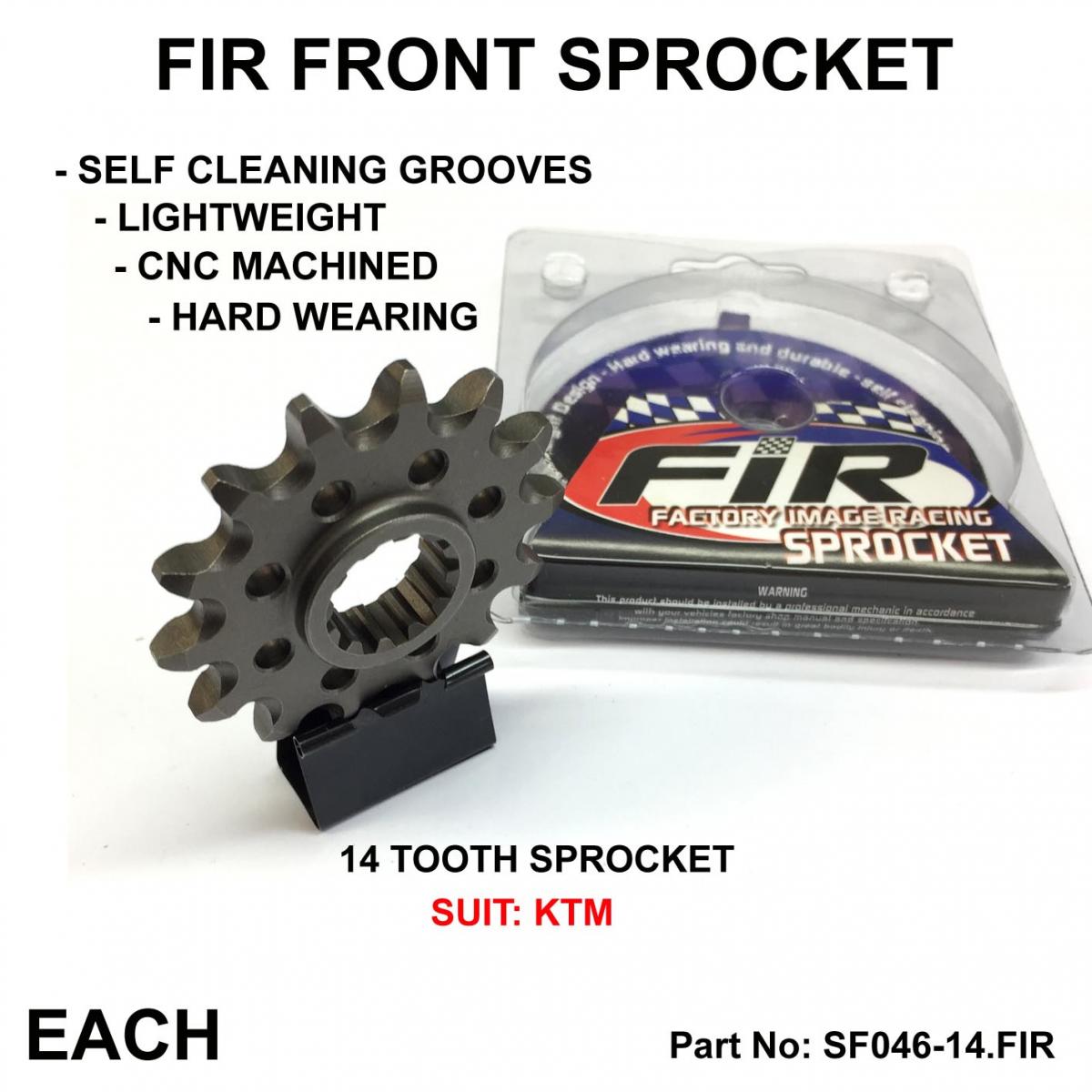 FRONT SPROCKET GROOVE & LIGHT JRF1906, JTF1906.1.14