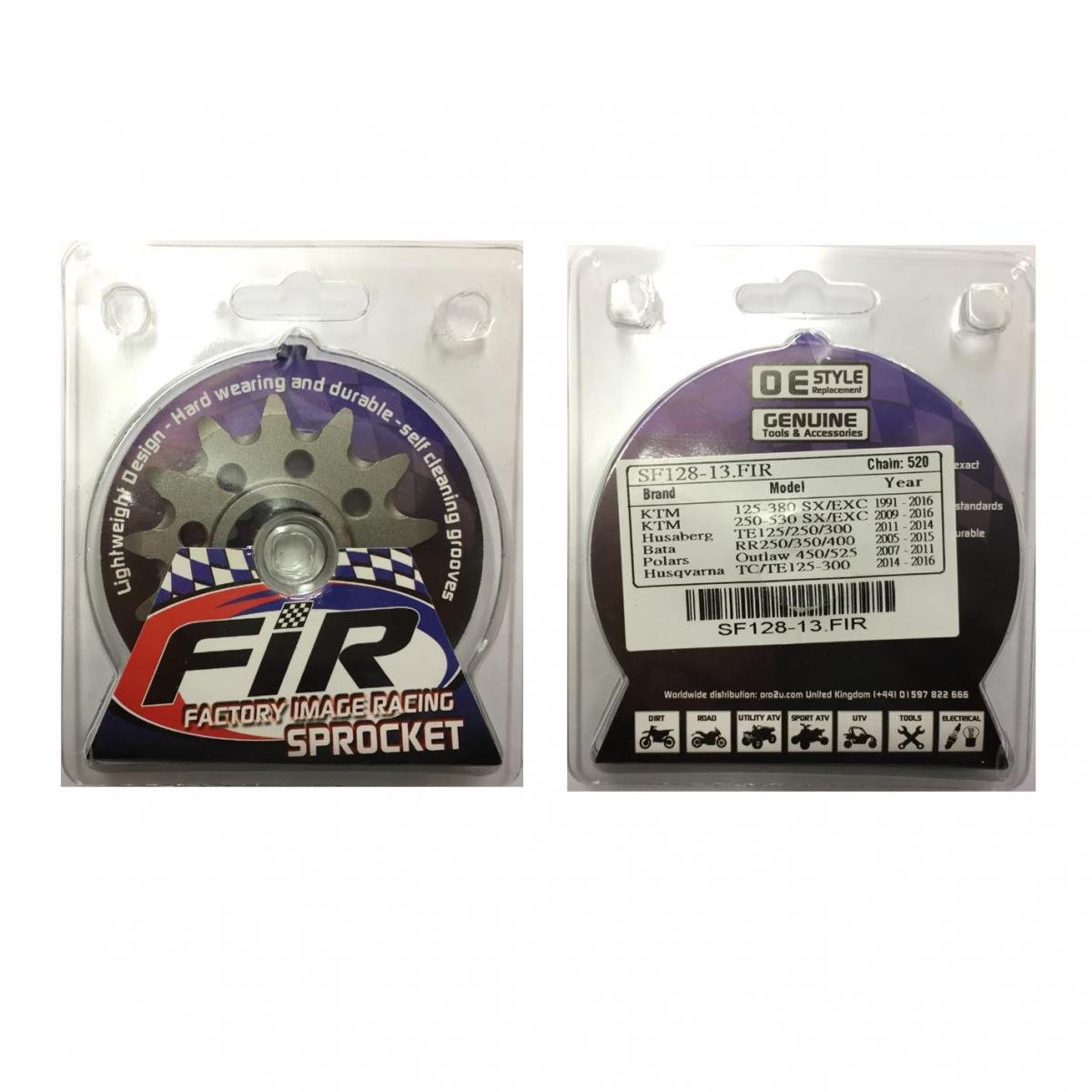 FRONT SPROCKET GROOVE & LIGHT JRF1901, JTF1901.1.13