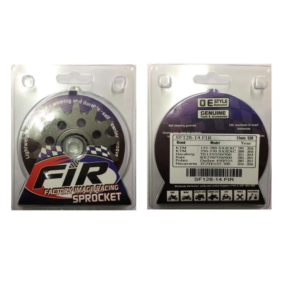 FRONT SPROCKET GROOVE & LIGHT JRF1901, JTF1901.1.14