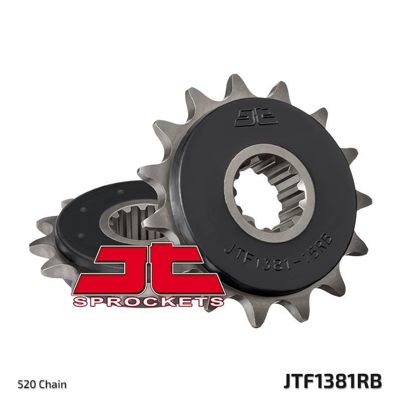 FRONT SPROCKET JTF1381.16RB JT, OE Rubber Cushioned