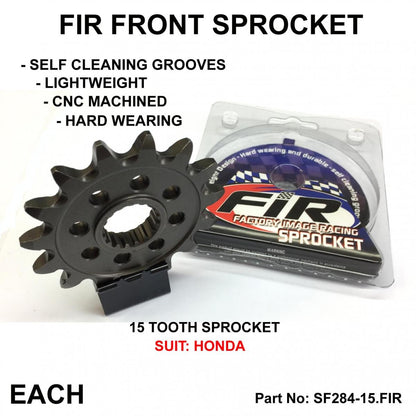FRONT SPROCKET GROOVE & LIGHT, JTF284.1.15