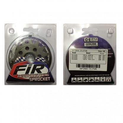 FRONT SPROCKET GROOVE & LIGHT, JTF284.1.15