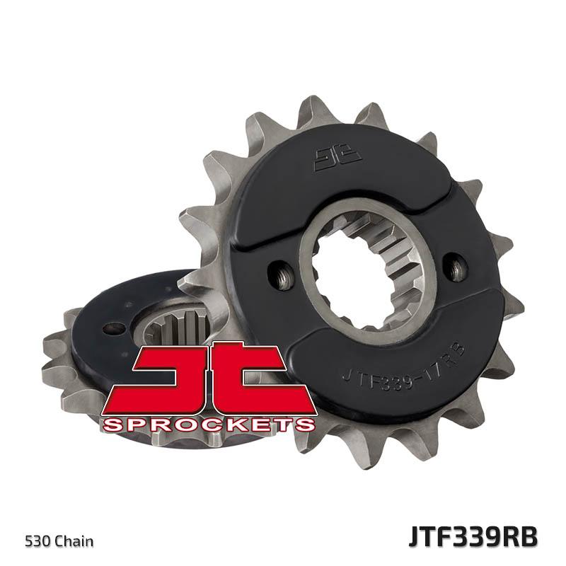 FRONT SPROCKET JTF339.17RB JT, OE Rubber Cushioned