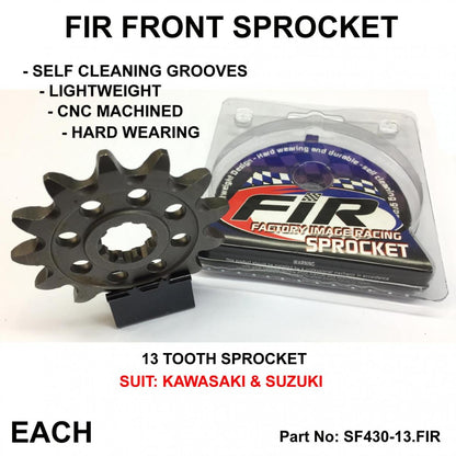 FRONT SPROCKET GROOVE & LIGHT JRF430, JTF430.1.13