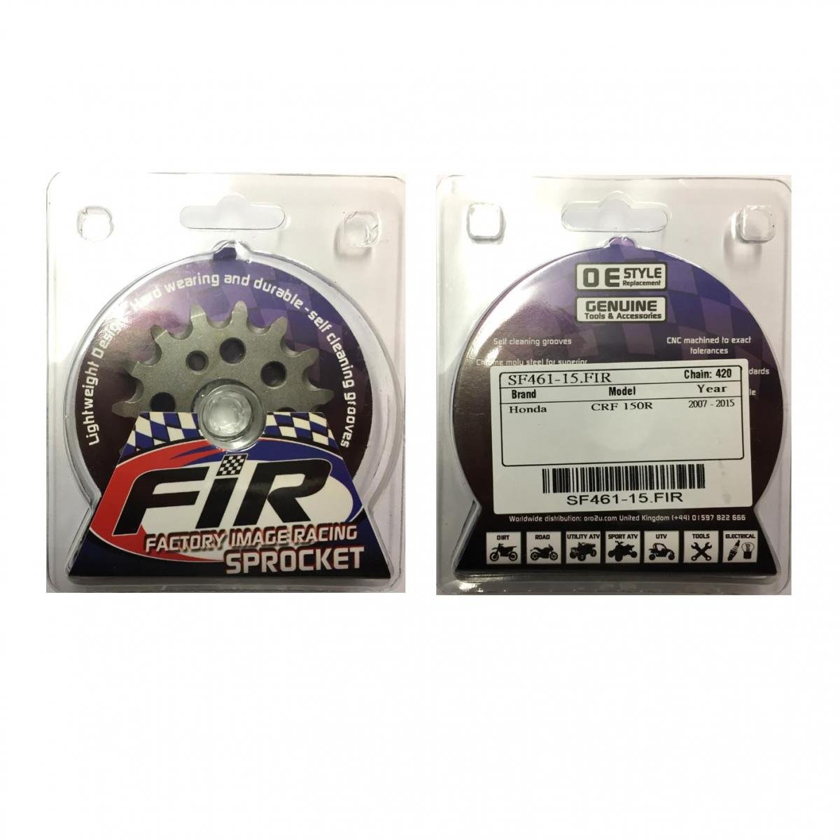 FRONT SPROCKET GROOVE & LIGHT JRF1310, JTF1310.1.14