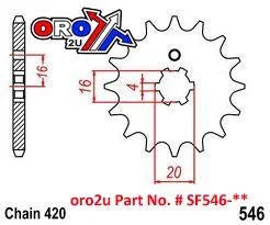 FRONT SPROCKET RENTHAL 258, KAWASAKI/SUZUKI 258-420-13, 258--420-13P