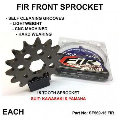 FRONT SPROCKET GROOVE & LIGHT JRF569, JTF569.1.15