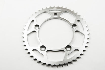 REAR SPROCKET STEEL LIGHT SIL, SILVER, SR046-46 JTR89446