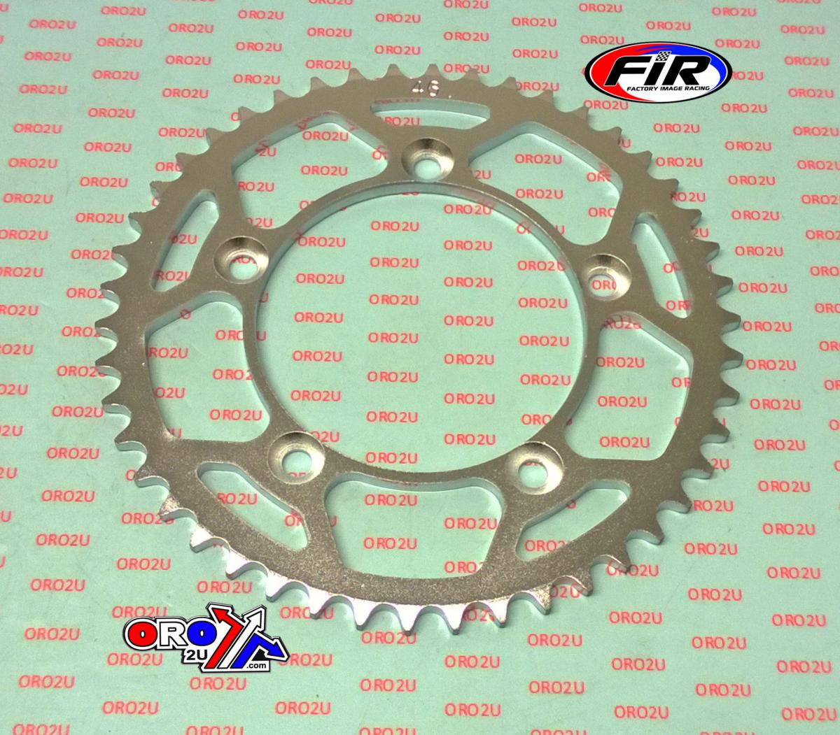REAR SPROCKET STEEL LIGHT SIL, SILVER, SR046-46 JTR89446