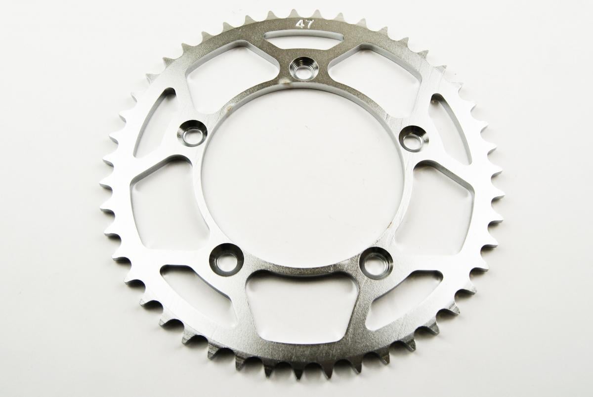 REAR SPROCKET STEEL LIGHT SIL, MX-89447-2 SILVER, SR046-47 JTR89447