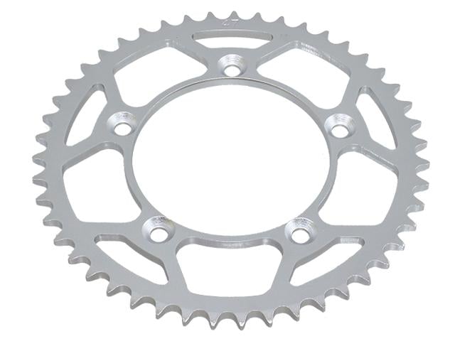 REAR SPROCKET STEEL LIGHT SIL, MX-89447-2 SILVER, SR046-47 JTR89447