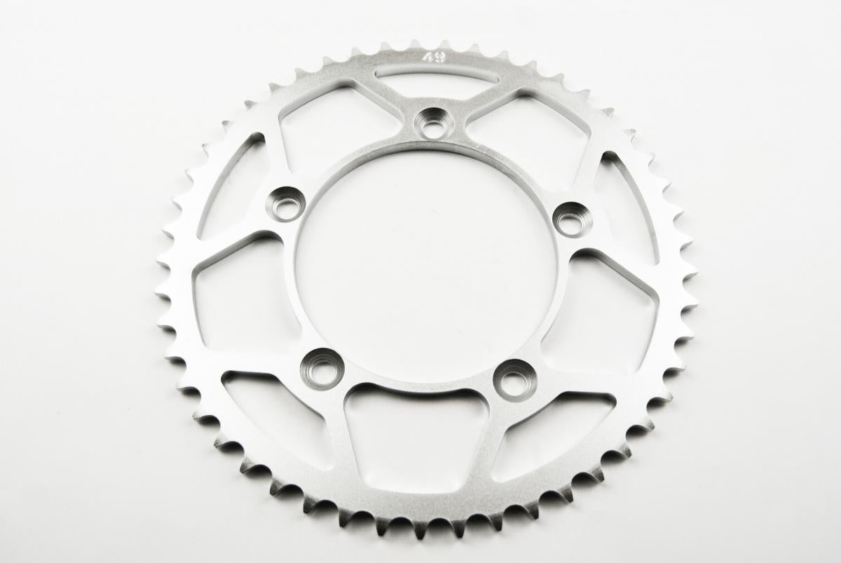REAR SPROCKET STEEL LIGHT SIL, MX-89449-2 SILVER, SR046-49 JTR89449
