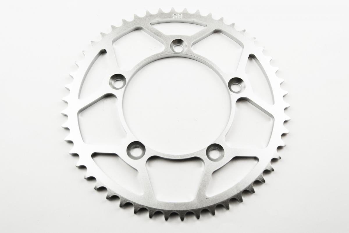 REAR SPROCKET STEEL LIGHT SIL, MX-89450-2 SILVER, SR046-50 JTR89450