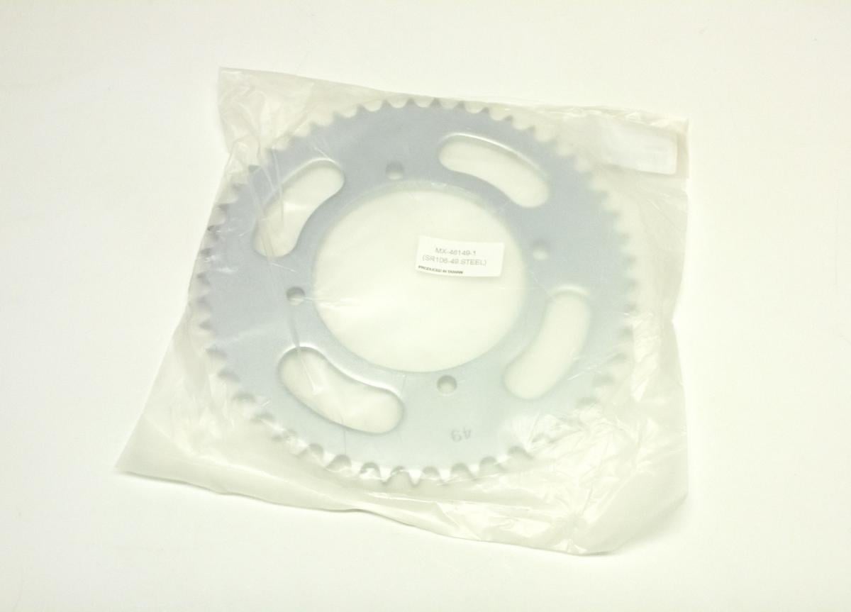 REAR SPROCKET STEEL 49 [JTR461.49] 420 4-HOLE