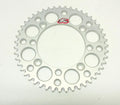 REAR SPROCKET ALLOY RENTHAL, ULTRALITE 121U-428-47GPSI SILVER, SUZUKI, YAMAHA