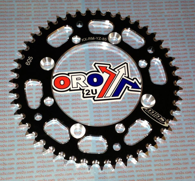 MINO REAR SPROCKET ALLOY BLACK 798, MINO 25-605-428-56