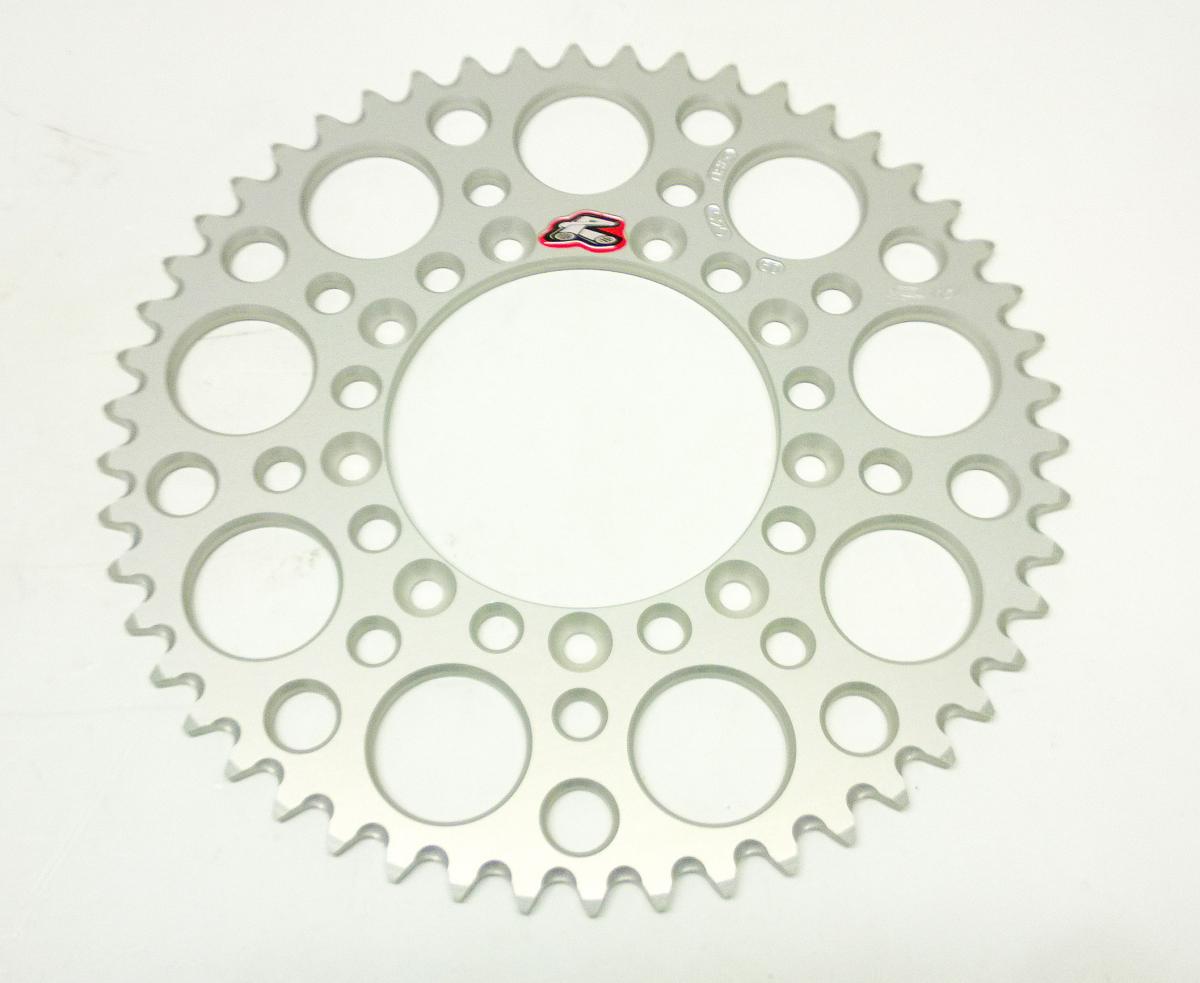 REAR SPROCKET ALLOY TM RACING 98-26 RENTHAL ULTRALITE 348U-520-50GPSI SILVER