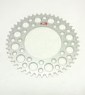 REAR SPROCKET ALLOY RENTHAL, ULTRALITE 154U-520-47GRSI SILVER, 154U-520-47GRSI