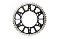 MINO REAR SPROCKET FUSION 2-RING, 23-554-50 BLACK STEEL/ALLOY