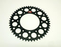 REAR SPROCKET ALLOY RENTHAL, ULTRALITE 154U-520-50GRBK BLACK, 154U-520-50GRBK