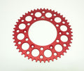 REAR SPROCKET ALLOY RENTHAL, ULTRALITE 154U-520-50GRRD RED, 154U-520-50GRRD