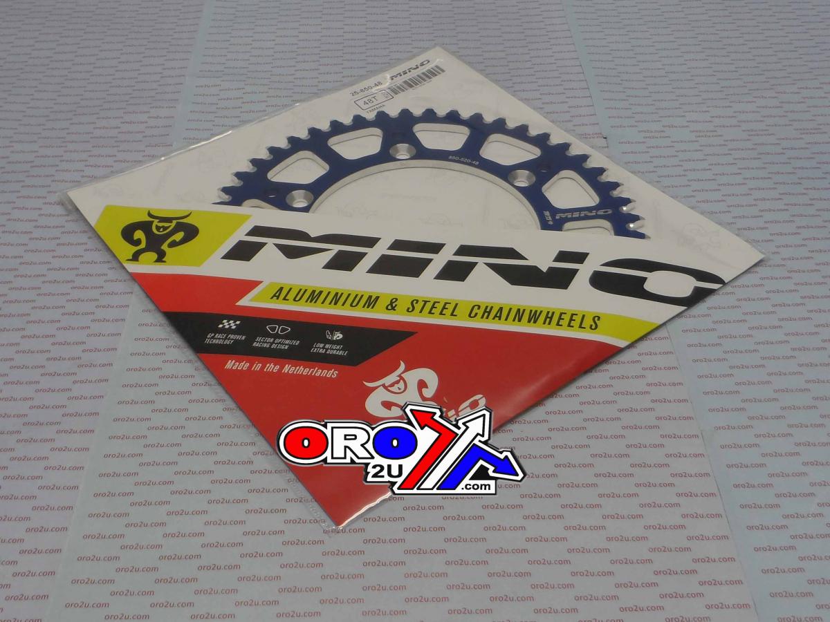 MINO REAR SPROCKET ALLOY BLUE, 25-850-48 BLUE JTR251 / JTR245