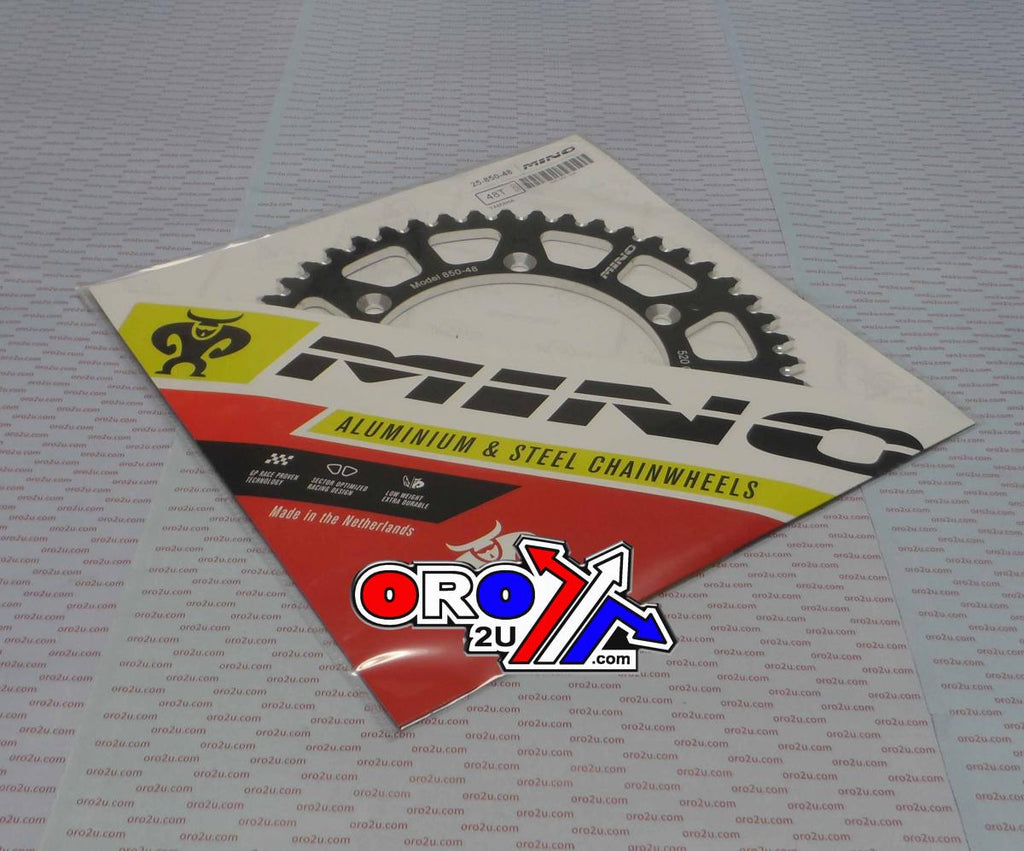 MINO REAR SPROCKET ALLOY BLACK, 25-850-48 BLACK JTR251 / JTR245